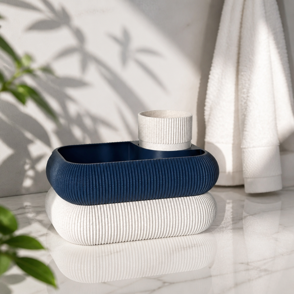 Double Desk Organizer/ 3D Printed Multi-use Storage