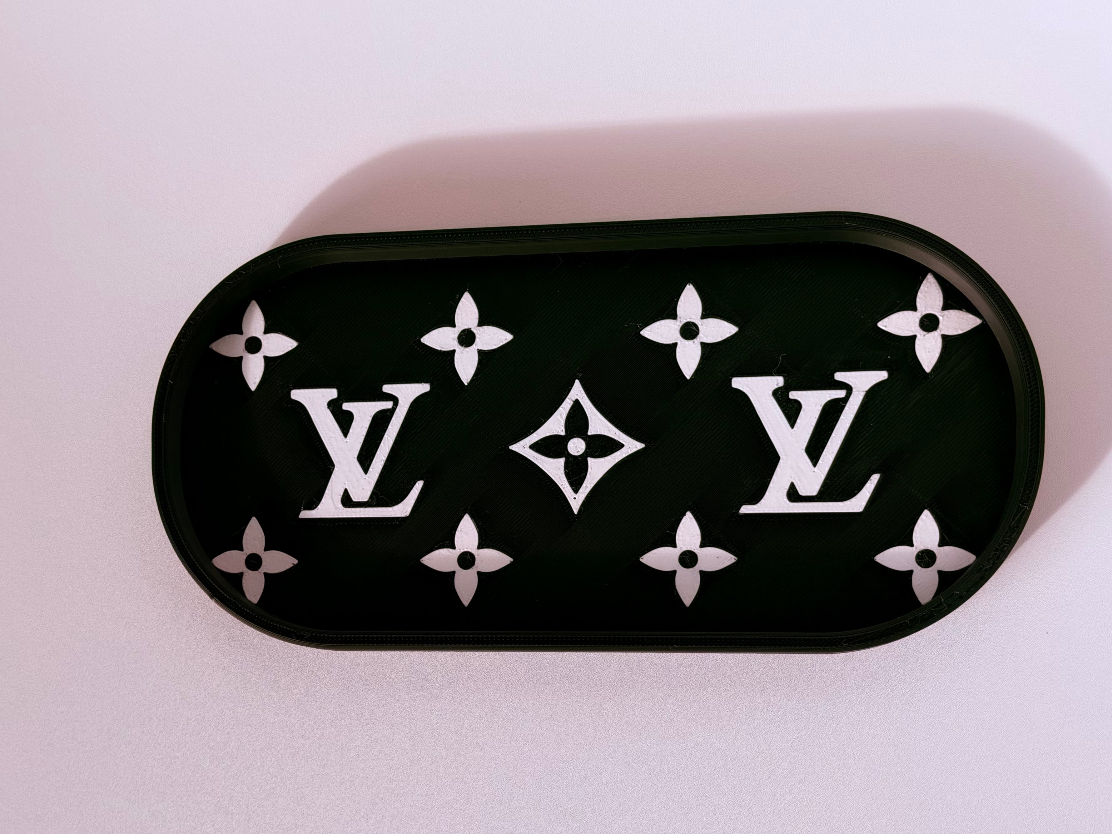 Black & White Decorative Tray