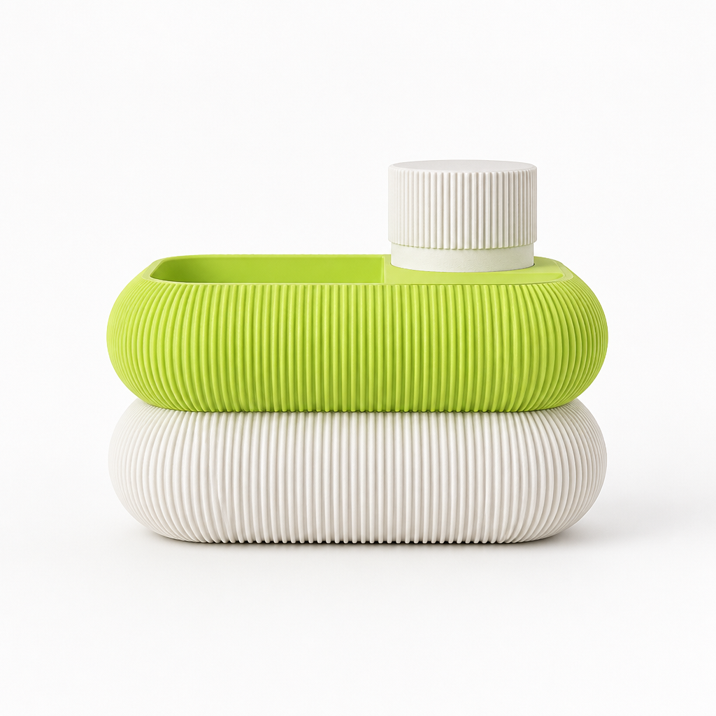 Double Desk Organizer/ 3D Printed Multi-use Storage