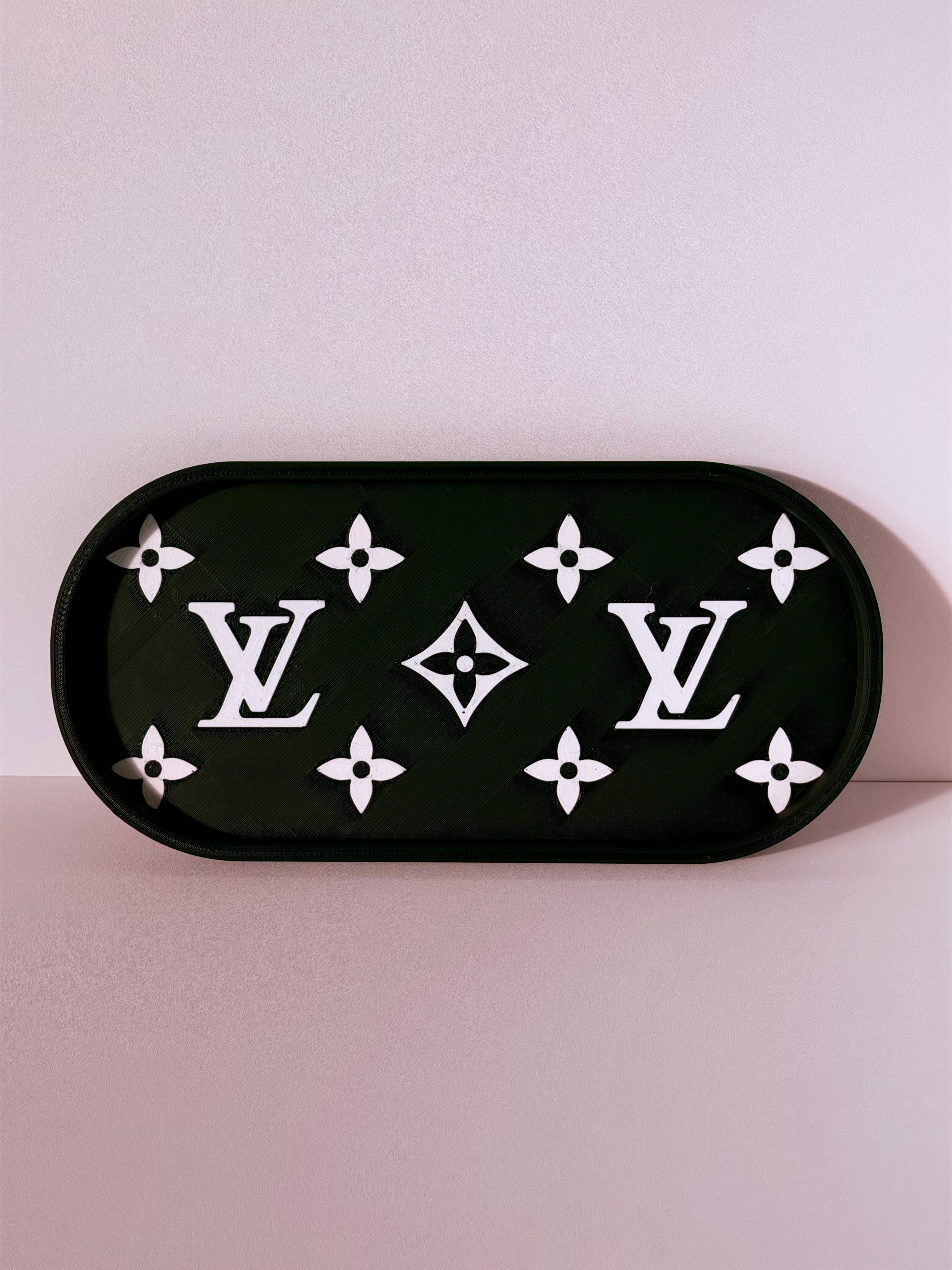 Black & White Decorative Tray