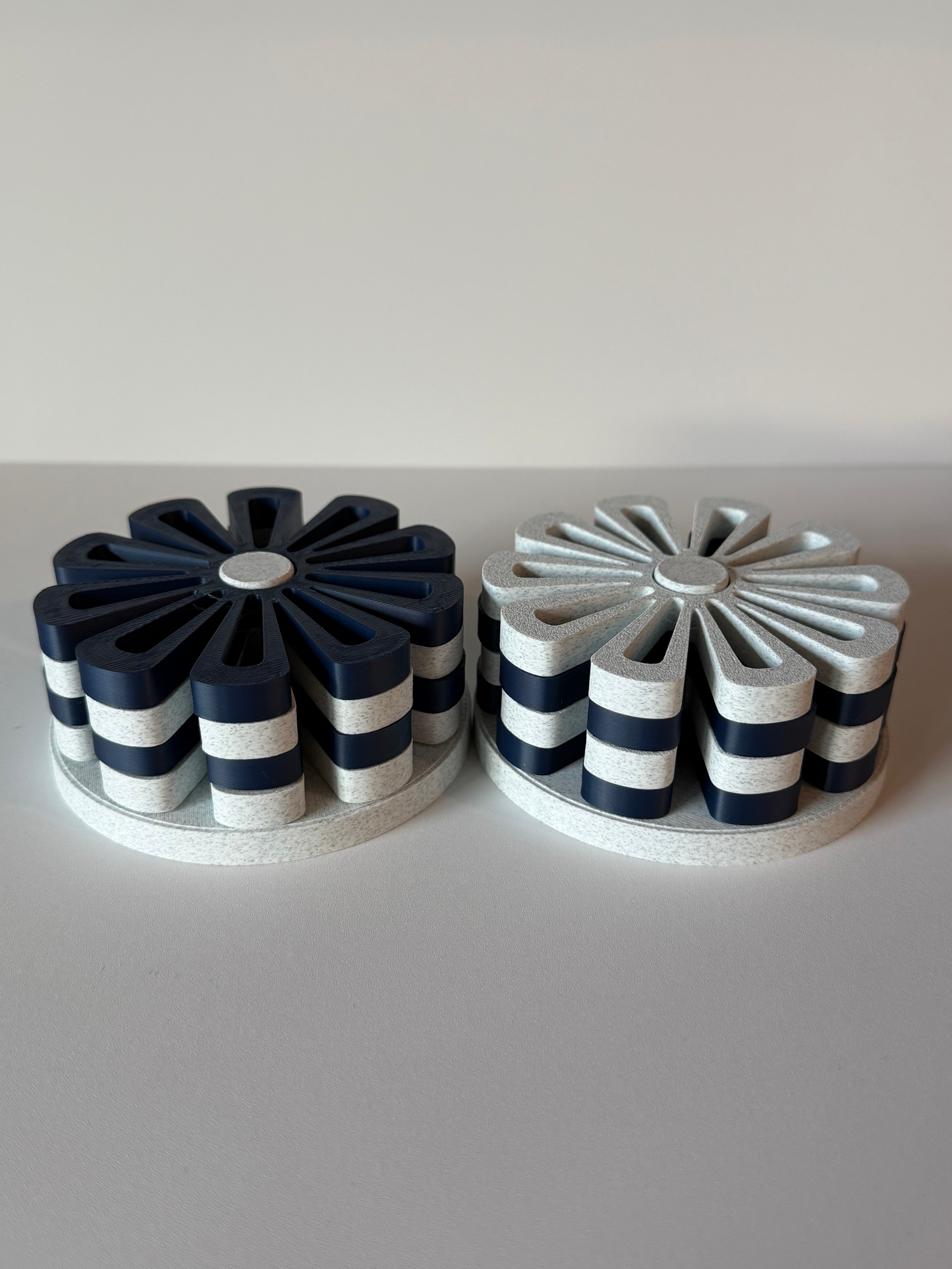 Floral Drink Coasters / 3D Printed Table Decor Set